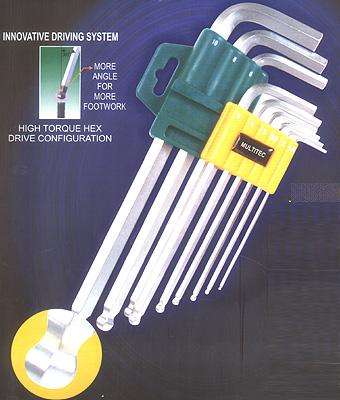 9Pc. BALL POINT ALLEN KEY SET -Hand Tool