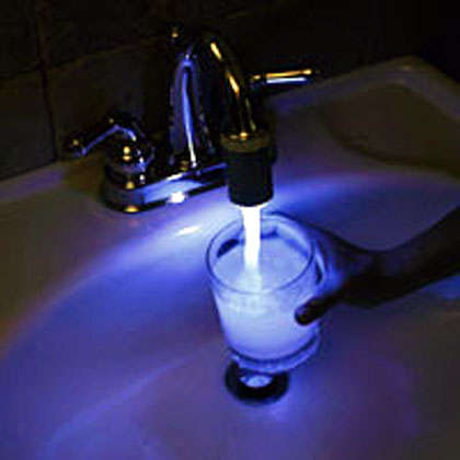 Temperature Controlled Faucet Light