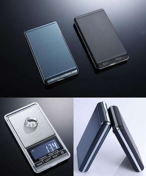 ELECTRONIC POCKET SCALE / JEWELRY SCALE 100g d 0.01CT Touch Screen