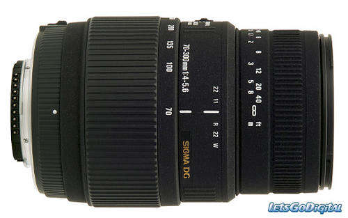 Sigma 70-300mm F/4-5.6 APO DG Macro Interchangeable Lens
