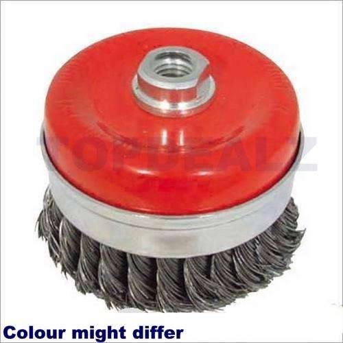 Heavy duty rotary wire brush for angle grinder. M14 x 65mm
