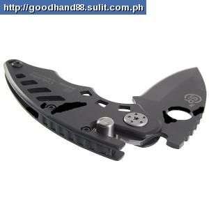 SR Columbia Black Short Pocket Knife