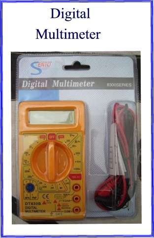 7 Function Handheld Digital Multimeter with LCD Display