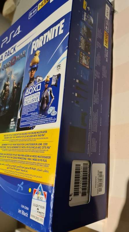 PS4 500GB SLIM BUNDLE CONSOLE with games Grand Theft Auto  Days Gone  God Of War