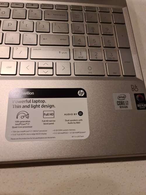 HP Pavillion Laptop Rose Gold i7 10th gen 1065G7 15,6` FHD IPS Micro Edge WLED Display 8GB 512GBSDD