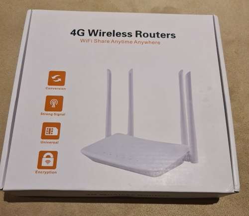 4G Wireless LTE Router 150Mbps Open for all networks - BRAND NEW SEALED