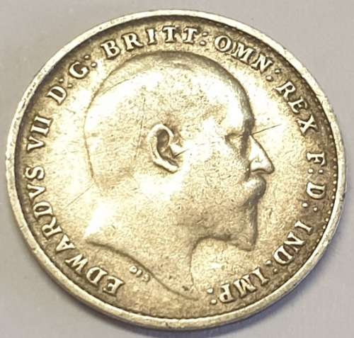 1906 Threepence as per images