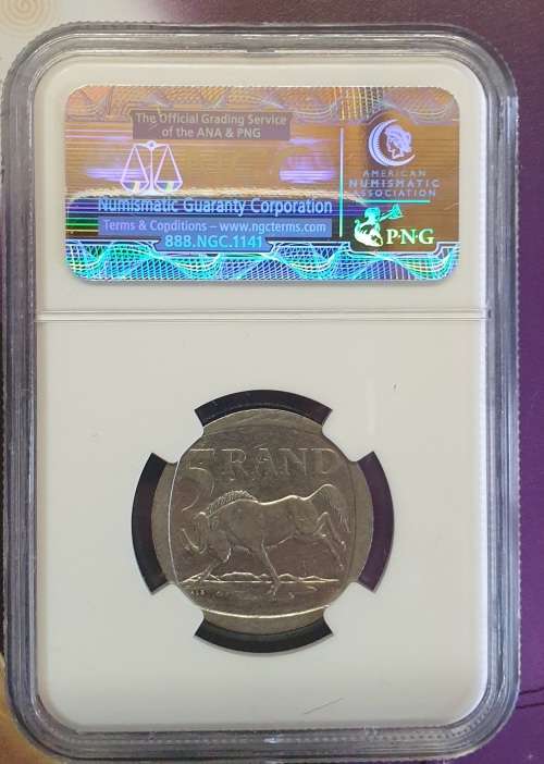 2000 Madiba Smiley NGC AU 55 Plus Madiba Legacy Series Comic No.3 as new!!!