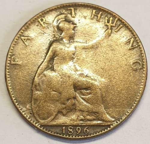 1896 Farthing !! As per images !!