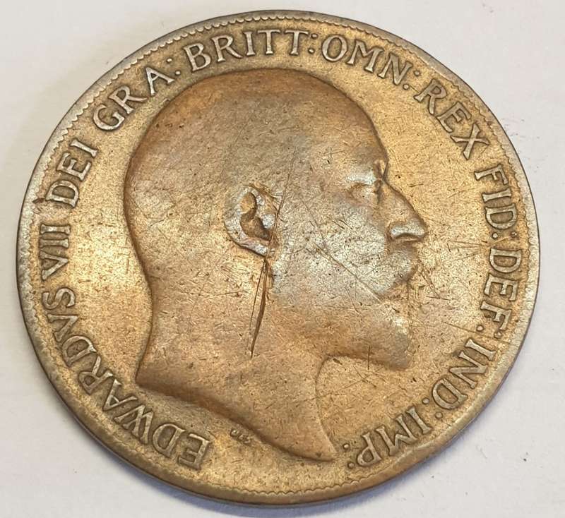 A Penny for your .....Winning Bid !!! 1910 ONE PENNY as per images !!!