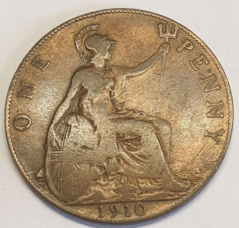 A Penny for your .....Winning Bid !!! 1910 ONE PENNY as per images !!!