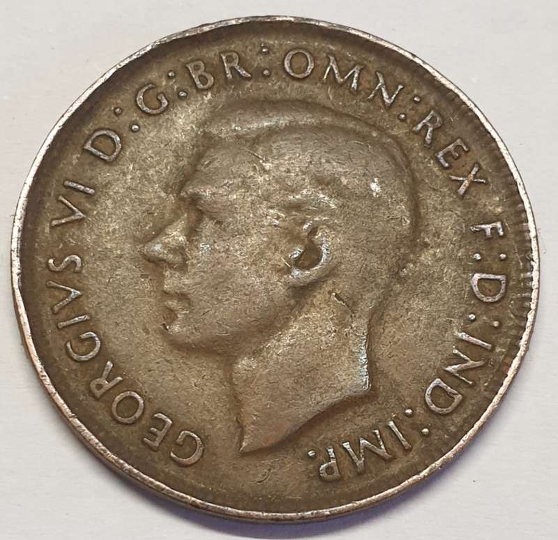 Australia 1945 One Penny as per images