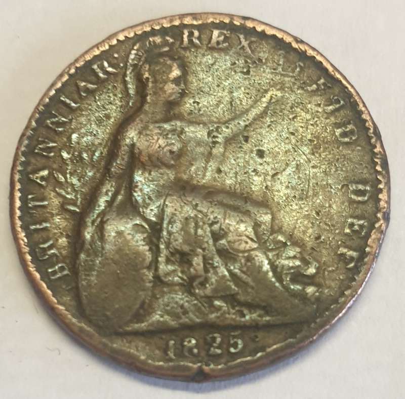 1825 Farthing as per images !!!!