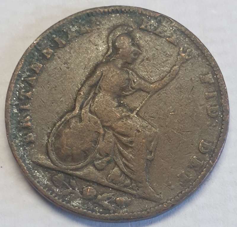1836 Farthing as per images !!!