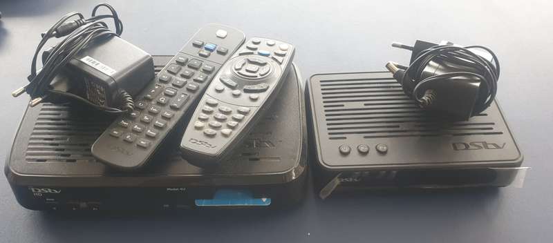 Dstv Decoders X 2 with remotes and power supplies as per images !!!
