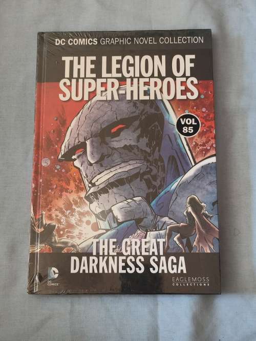 DC EAGLEMOSS HARD COVER COMIC VOLUME #85 THE LEGION OF SUPER-HEROES THE GREAT DARKNESS SAGA (NM)