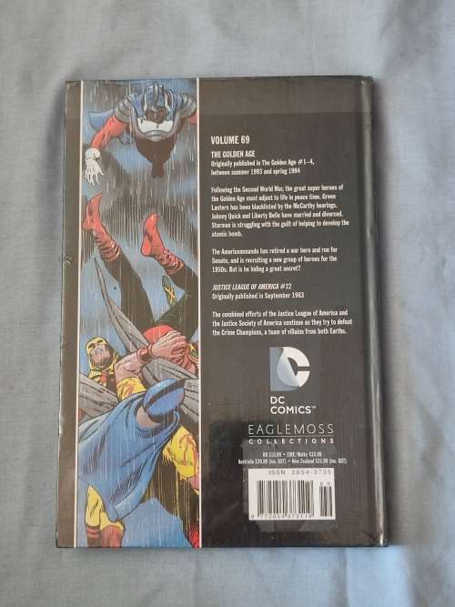 DC EAGLEMOSS HARD COVER COMIC VOLUME #69 JSA THE GOLDEN AGE (NM)