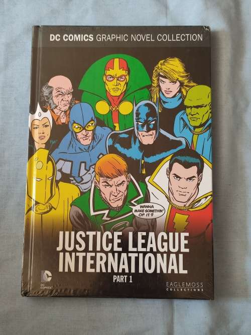 DC EAGLEMOSS HARD COVER COMIC VOLUME #70 JUSTICE LEAGUE INTERNATIONAL PART 1 (NM)
