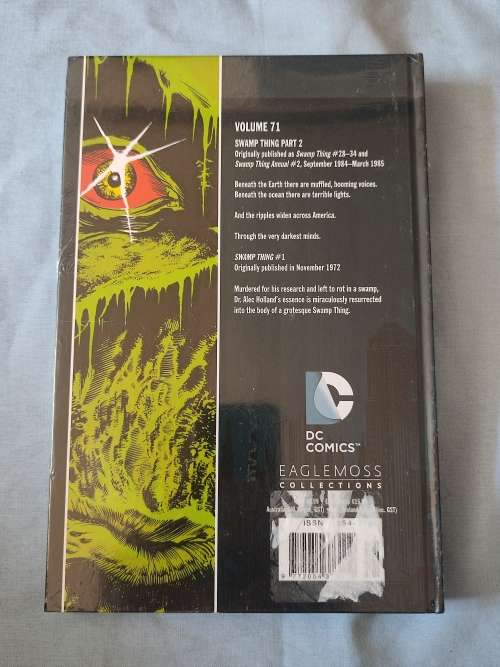 DC EAGLEMOSS HARD COVER COMIC VOLUME #71 SWAMP THING PART 2 (NM)