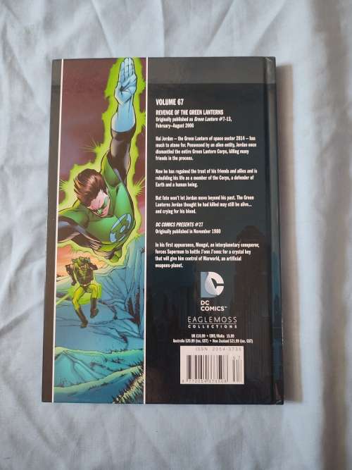 DC EAGLEMOSS HARD COVER COMIC VOLUME #67 GREEN LANTERN REVENGE OF THE GREEN LANTERNS (NM)
