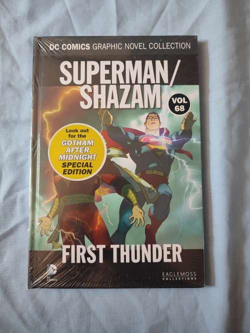 DC EAGLEMOSS HARD COVER COMIC VOLUME #68 SUPERMAN/SHAZAM FIRST THUNDER (NM)