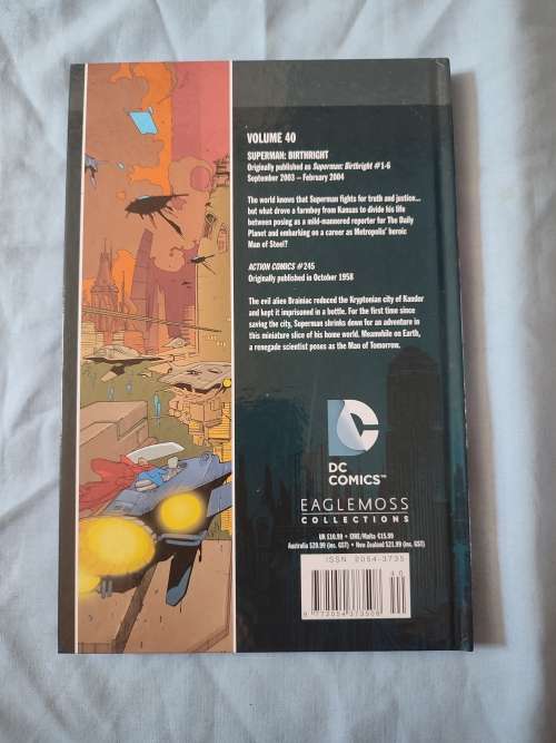 DC EAGLEMOSS HARD COVER COMIC VOLUME #40 SUPERMAN BIRTHRIGHT PART 1 (NM)