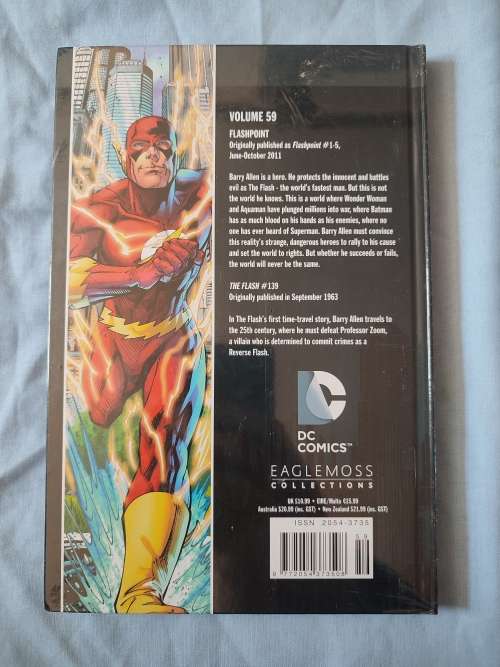 DC EAGLEMOSS HARD COVER COMIC - VOLUME #59 FLASHPOINT (NM)