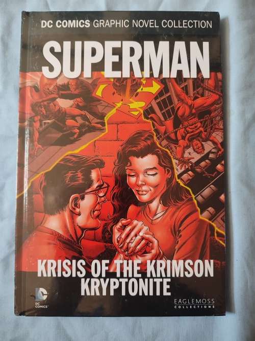 DC EAGLEMOSS HARD COVER COMIC - VOLUME #78 SUPERMAN - KRISIS OF THE KRIMSON KRYPTONITE (NM)