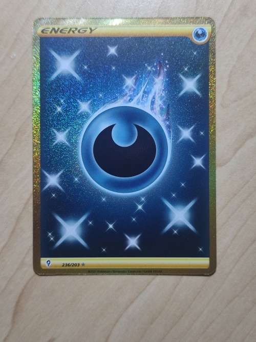 Dark Energy 236/203 Gold Sparkle Evolving Skies Pokemon Card (Mint - pack to sleeve)
