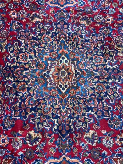 Second Hand Persian Carpet Hand Knotted Size 3.95x2.85 meter No: 262