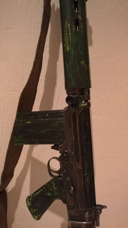 ## Rhodesian FN 7.62 Rifle,  deactivated with deactivation certificate ###