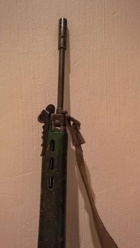 ## Rhodesian FN 7.62 Rifle,  deactivated with deactivation certificate ###