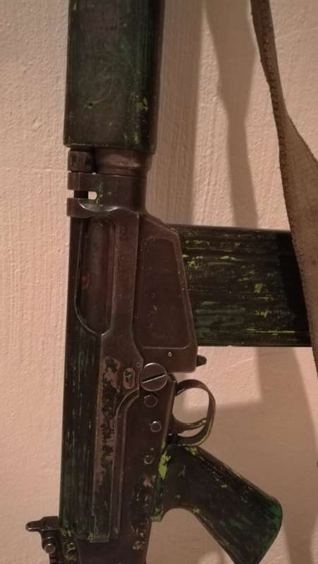 ## Rhodesian FN 7.62 Rifle,  deactivated with deactivation certificate ###