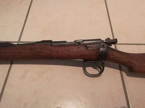 ### 303 1900 BSA Decommissioned rifle, welded up !! ###