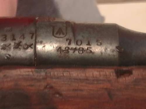### 303 1900 BSA Decommissioned rifle, welded up !! ###