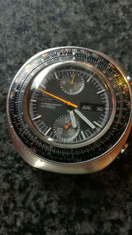 ##Vintage Seiko pilot calculator watch, vintage and rare!! - Automatic no batteries ever needed ###