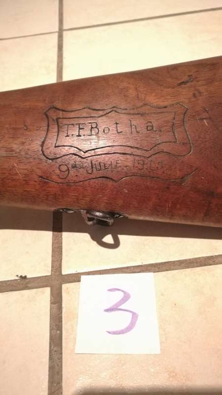 ## 2 x deactivated guns with Deact certs, Martini Henri,  Potrtuguese Mauser ##