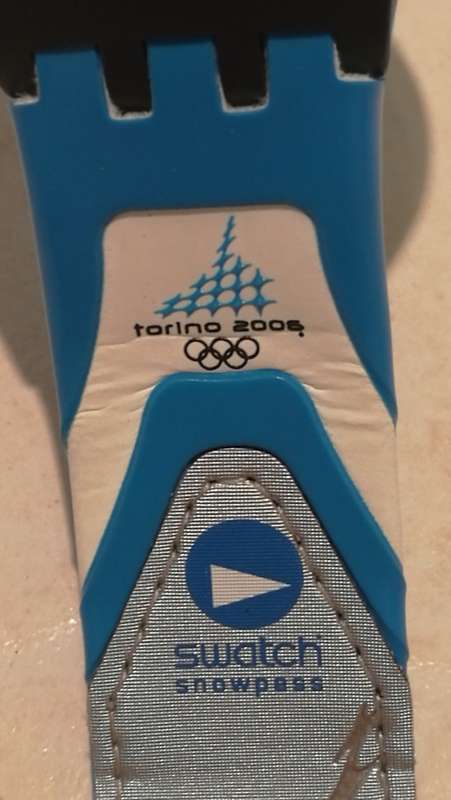 ### Swatch Torino 2006 Oympics Gents watch as new, Collectors ###