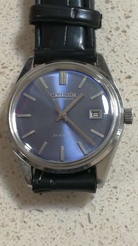 ### Vintage Citizen Automatic pre owned watch, great looking condition, needs service ###
