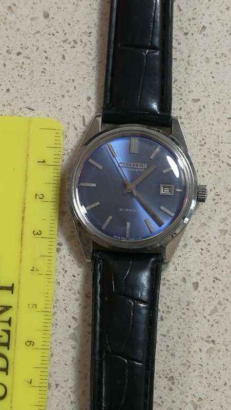 ### Vintage Citizen Automatic pre owned watch, great looking condition, needs service ###