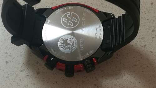 ### Includes shipping - Toyota 86 Collaboration Model B612-s081025 Date Chronograph Eco Drive ###