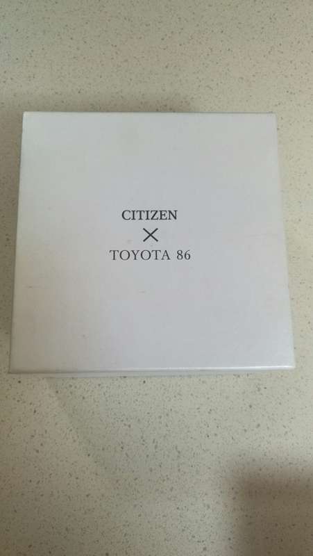 ### Includes shipping - Toyota 86 Collaboration Model B612-s081025 Date Chronograph Eco Drive ###
