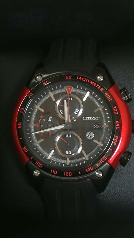 ### Includes shipping - Toyota 86 Collaboration Model B612-s081025 Date Chronograph Eco Drive ###