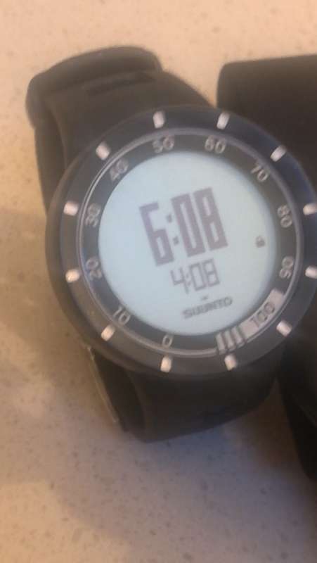 ###  Suuntu Quest excercise watch and Heart Rate belt pre owned ###