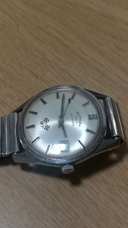 ###  R1 No reserve - 1960's Rotary Automatic GT Swiss watch pre owned not keeping time though  ###