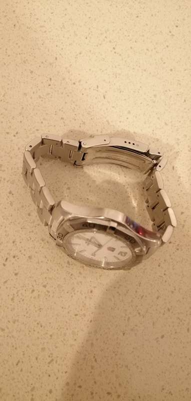 ### Reduced again - Tag Heuer Gents size Aquaracer watch preloved Model WAF1111 with extra links ###
