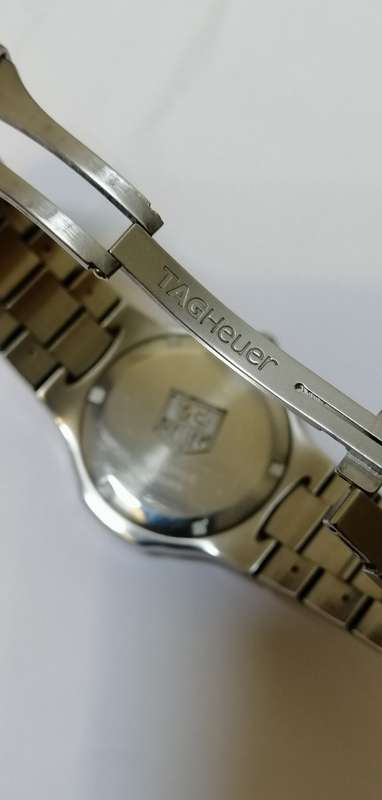### Tag Heuer - Kirium - Model WL111G-0 Grey Dial brushed steel Swiss made Gents watch pre owned ###