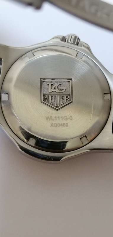 ### Tag Heuer - Kirium - Model WL111G-0 Grey Dial brushed steel Swiss made Gents watch pre owned ###