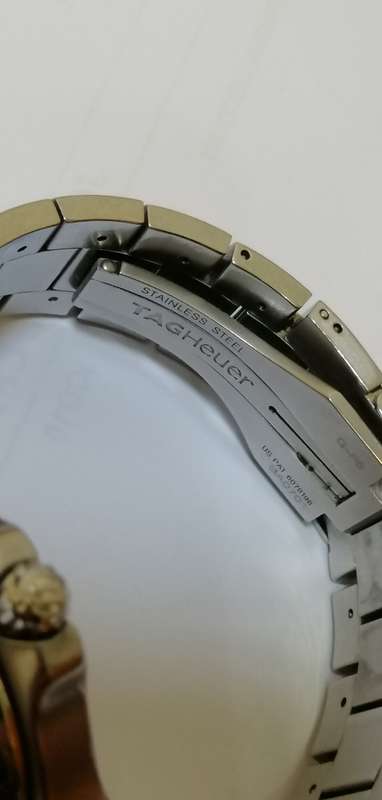 ### Tag Heuer - Kirium - Model WL111G-0 Grey Dial brushed steel Swiss made Gents watch pre owned ###