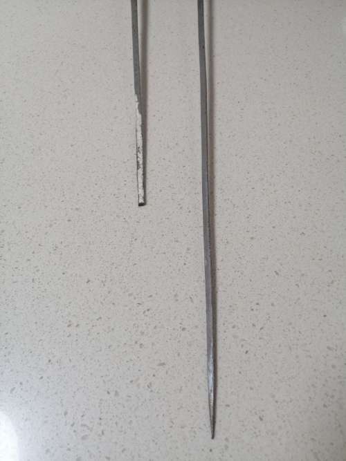 ###  Set of 2 Vintage Toledo Spain Fencing foils/swords Ideal ornaments or collectors items ###
